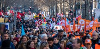 Les Français en grève