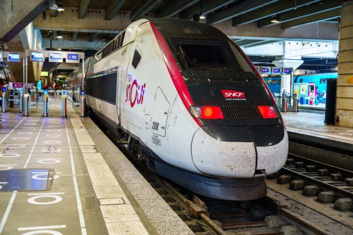 Train changement climatique