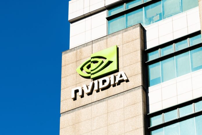 Taipei,,Taiwan-,November,23,,2023:,Close-up,Of,The,Nvidia,Corporation Locaux de Nvidia