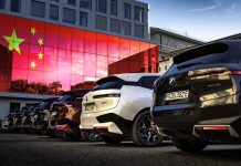 Voiture européenne pour Chine
