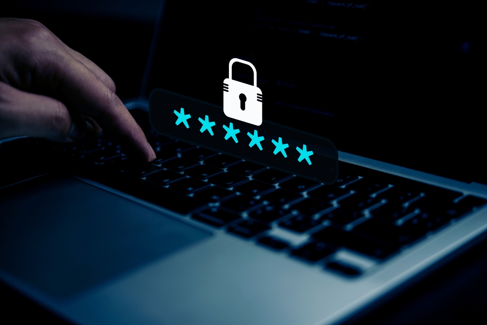 User,Authentication,Close-up,Of,A,Hand,Typing,A,Hidden,Password